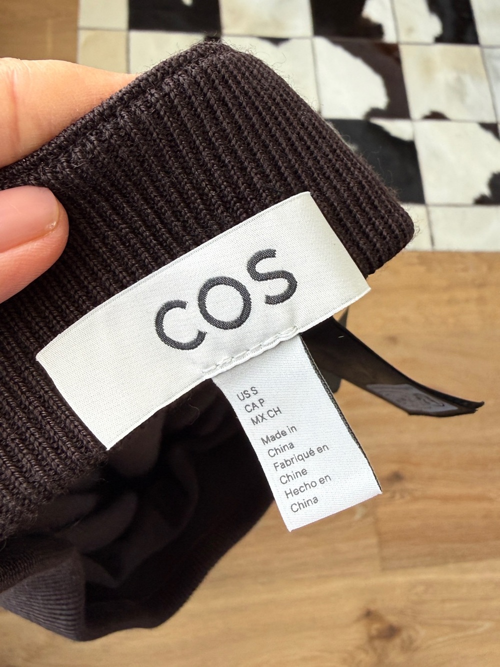 COS Brown Maxi Pencil Skirt - Picture 10 of 12